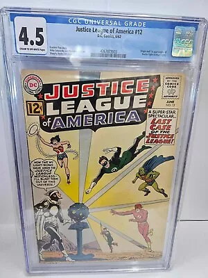 Justice League Of America #12 CGC 4.5 1962 1st Appearance Of Doctor Light • $150