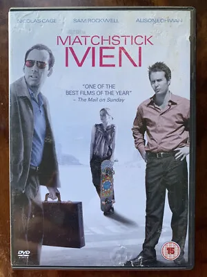 Matchstick Men DVD 2003 Con Man Crime Caper Movie W/ Nicolas Cage • £5