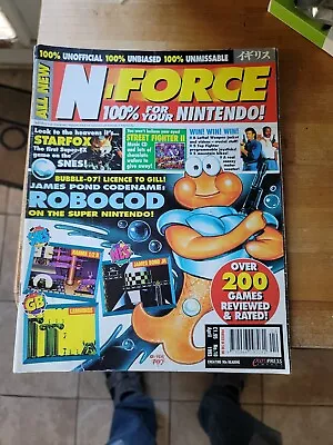 N-Force Issue # 10  April 1993 (Nintendo) Newsfield  Crashzzap Missing Page • £0.99