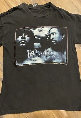 Cypress Hill Vintage Rare 90s Shirt Distressed Tour Concert Dates On Back Size L • $145