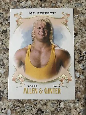 2021 WWE Topps Heritage Mr. Perfect Allen & Ginter Insert #AG-13 #13 • $1.75