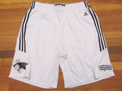 ADIDAS NBA D-LEAGUE AUTHENTIC AUSTIN SPURS GAME SHORTS SIZE 3XL+2  San Antonio • $46.49