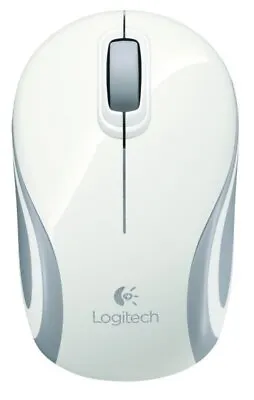 Logitech M187 Wireless Mini Mouse - White • £24.71