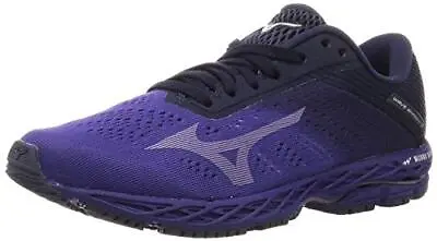 MIZUNO Women's Running Shoes WAVE SHADOW 3 J1GD1930 Purple X Navy 23cm US6.5 • $169.46