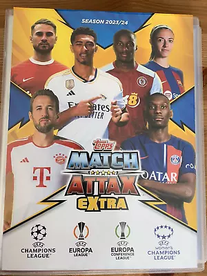 Topps Match Attax Extra 2024 Complete Set With Extras In An Album • £90