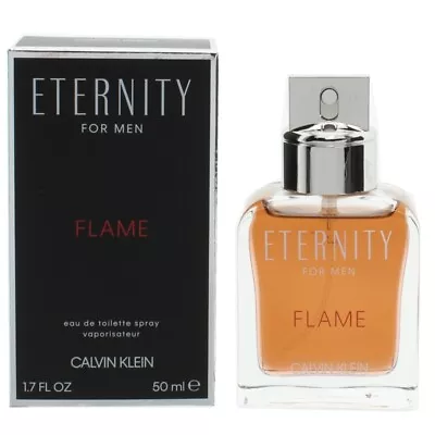 Calvin Klein Eternity Flame For Men 50ml Eau De Toilette For Men EDT Fragrance • £21