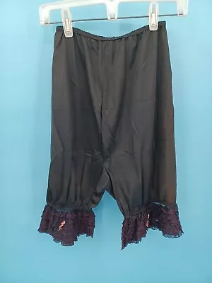 Vintage MODE O' DAY Black Lace Sheer Pantaloons Bloomers  • $29.99