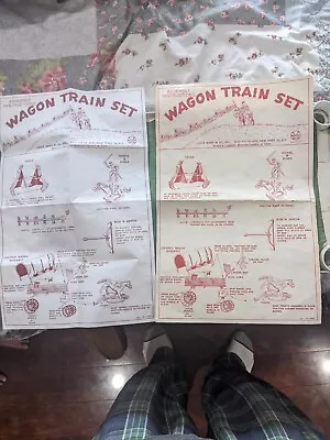 Marx Wagon Train Playset Parts With 4788 Instruction Sheet VHTF • $300