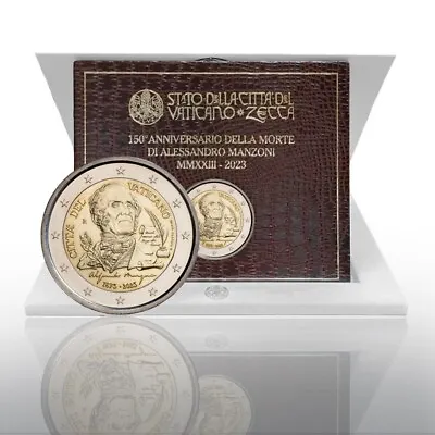 Vatican City 2023 Official 2 EURO Coin ALESSANDRO MANZONI • $35