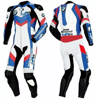 BMW Motorrad Motorcycle Leather Riding Suit Motorbike Racing Bikers Suit • $339.95