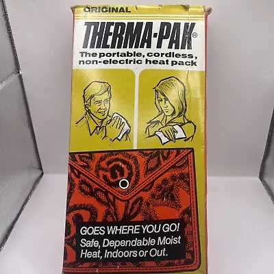 Original Therma-pak Portable Cordless Non Electric Heat Pack NIB VTG • $14