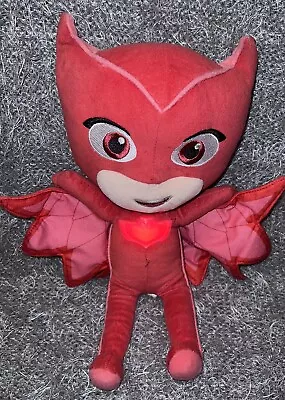 PJ Masks Owlette Talking Singing Light Up Plush Soft Toy Kids Toy • £11.49