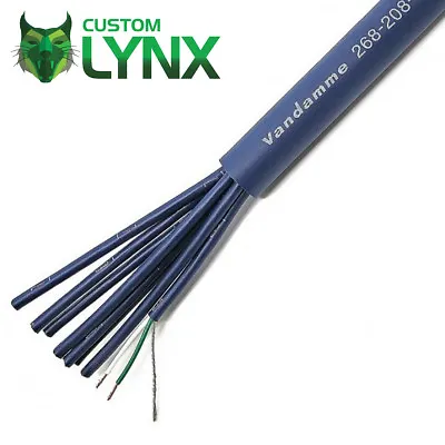 £9.45 • Buy Van Damme Blue Series Multicore Cable. 2-4-8-12-16-24-32 Channel/Way. Balanced