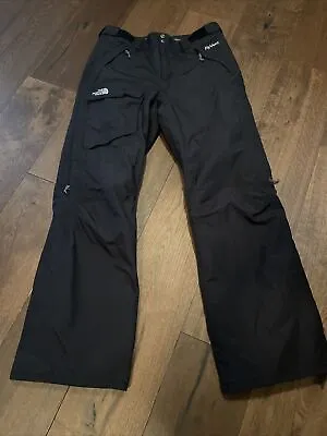 $38.90 • Buy North Face Hyvent Black Ski Snow Pants Medium Long Tall Lined Bootcut Pockets