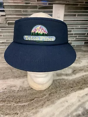 Vintage Teton Pines Country Club Tour Visor Made In USA - RARE • $35