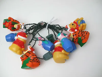 Vintage NOMA DISNEY Winnie The Pooh Christmas Tree String Lights 10 - No Box • $23