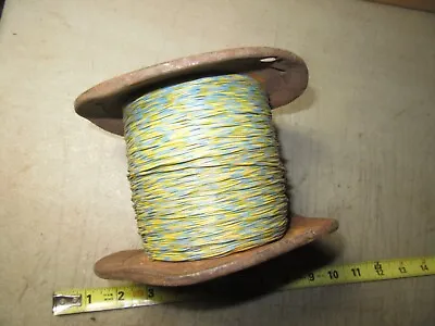 Vintage AT&T Western Electric  24 AWG Wire  Wire & Spool Weigh 4 LBs.  6.8 Oz. • $42.99