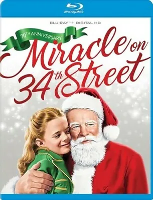 Miracle On 34th Street~ (Blu-Ray DVD) New Sealed~Never Opened • $10