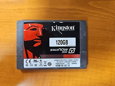 Kingston SsdNOW SV300S37A/120G 120GB  2.5  SSD Solid State Drive SATA • £8.99