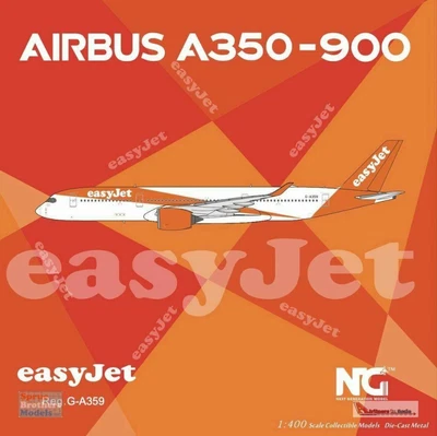 £63.84 • Buy NGM39001 1:400 NG Model EasyJet Airbus A350-900 Reg #G-A359 (pre-painted/pre-bui