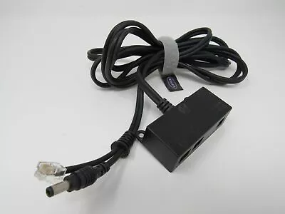 Belkin RJ-11 Phone And 3 Pin To DC Plug Black Adapter 9ft • $11.55