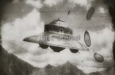 WW2 Picture Photo Secret Photo Of German UFO Haunebu  2890 • $5.36