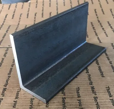 Steel L Angle Iron 3 X 5 X 10  Long 3/8  THICK Heavy Duty Bracing Bracket Weld • $19.65