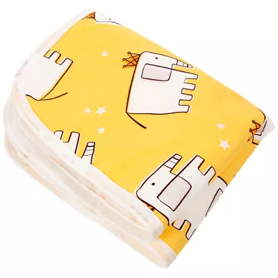 Washable Guinea Pig Pee Pad Cartoon Pattern Hamster Cage Liner Soft Cushion • £8.89