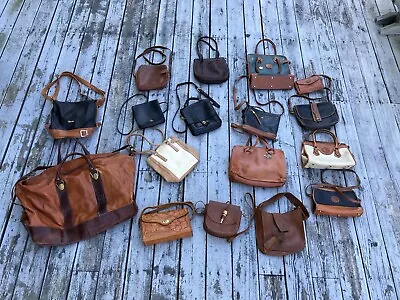 Coach Dooney & Bourke Fossil Valentina Marino Orlandi Leather Purse Lot • $152