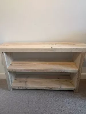 Wooden Shoe Rack Storage/Shelving Unit - Reclaimed Wood - Custom - Handmade • £100