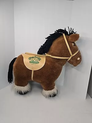 Vintage 1984 Cabbage Patch Kids PONY Plush Brown Horse 1984  15   X 16  • $24.99