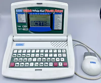 VTech Talking Whiz Kid Power Mouse Laptop Tested WORKS • $19.95