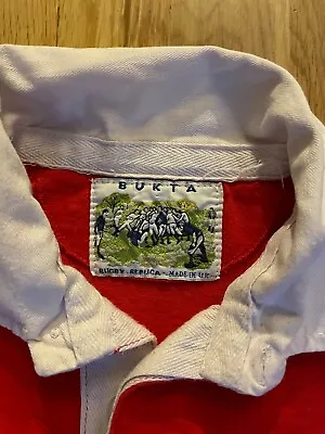 BUKTA Vintage Wales Replica Rugby Shirt Small / Medium • £10