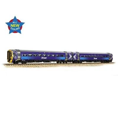 Graham Farish N Gauge 371-851 Class 158 Two Car DMU 158711 SCOTRAIL SALTIRE NEW • £259.95