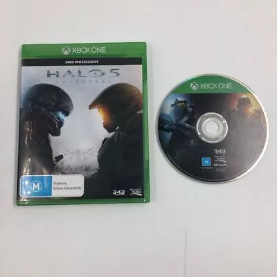 Halo 5 Guardians Xbox One Game PAL 17m4 • $14.95