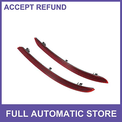 Rear Bumper Reflector Light 1668200074 TWO Custom For Mercedes Benz ML350 12-15 • $26.99