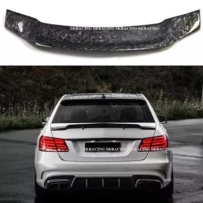 For 10-15 Mercedes Benz W212 E-class & E63 Sedan Forged Carbon Fiber Rear Wing • $257