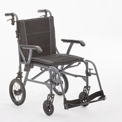 Magnelite Ultra Lightweight Folding Transit Wheelchair - Weighs Only 9.5kg • £339.99