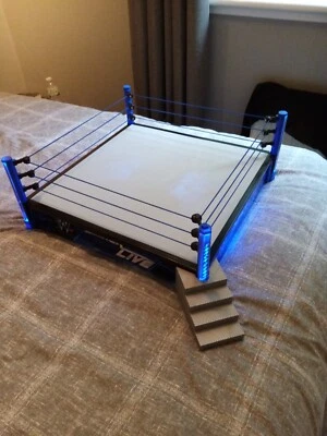 £79.99 • Buy Mattel Wwe Elite Scale Smackdown Light Up Ring (good Condition)