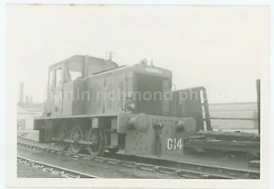 Manchester Ship Canal Hudswell Locomotive D14 Trafford Park Railway Photo C100 • £2