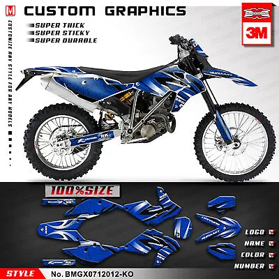 Full Graphics Sticker Kit For BMW G450X G 450 X 2007 2008 2009 2010 2011 2012 • $121.51