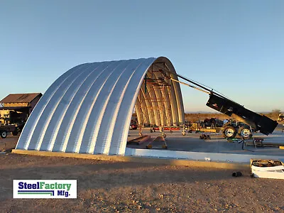 Steel Manufactured Arch Q25x40x12 Quonset Barn Farm Building Kit Factory Direct • $10250