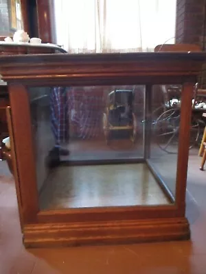 Antique Store Display Glass Cabinet Showcase 23  X 23  X 22 1/2  • $199.99