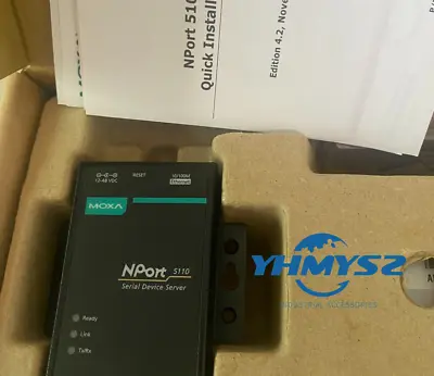 New MOXA Device Server NPort 5110 NPort5110 # • $75.57