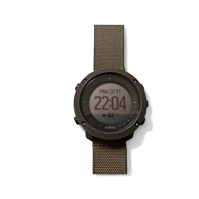 Suunto Traverse Alpha Foliage OW151 PS Outdoor Military Men's Watch Digital Used • $257.22