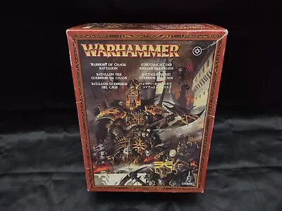 RARE  Warhammer Warriors Of Chaos Battalion FACTORY SEALED • $274.99