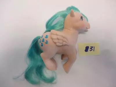 G1 My Little Pony Figure MLP 1983 WATERFALL PEGASUS SPAKLES #31 • $8.96