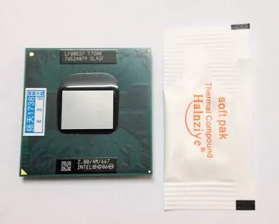 10pcs Intel Core 2 Duo Mobile T7200 2 GHz 4M 667MHz Dual-Core Processor Socket M • $39.86