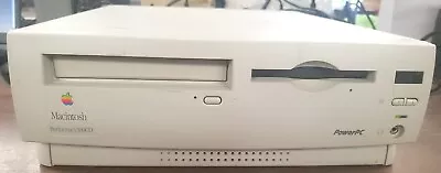 1995 Vintage Apple Model M3076 Macintosh Performa 6300CD White Computer • $150