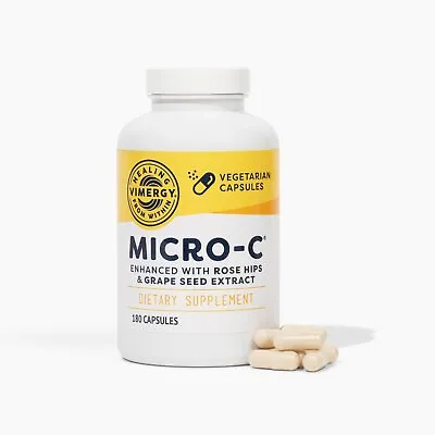 Vimergy Micro-C Capsules 180 Servings – Supports A Healthy Immune System • $59